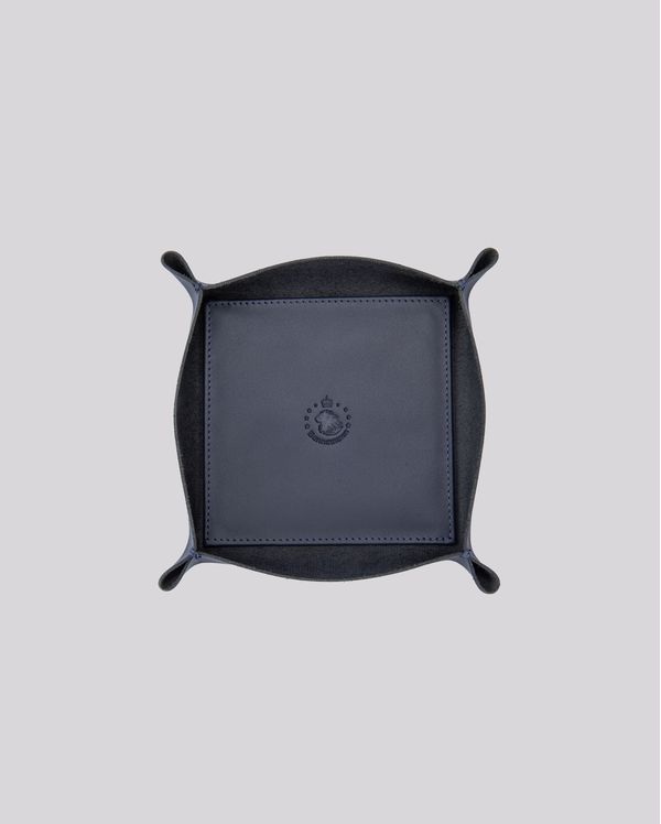 Organizador de mesa em Couro | Zurich 5986B AZUL