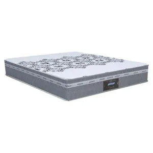 Colchão Queen Size Gazin Molas Pocket 158x198x34 | Cinza