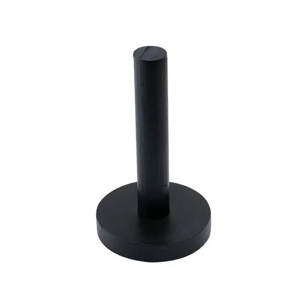 Totem KD de Madeira Preto para Acrílico Personalizado Preta Único