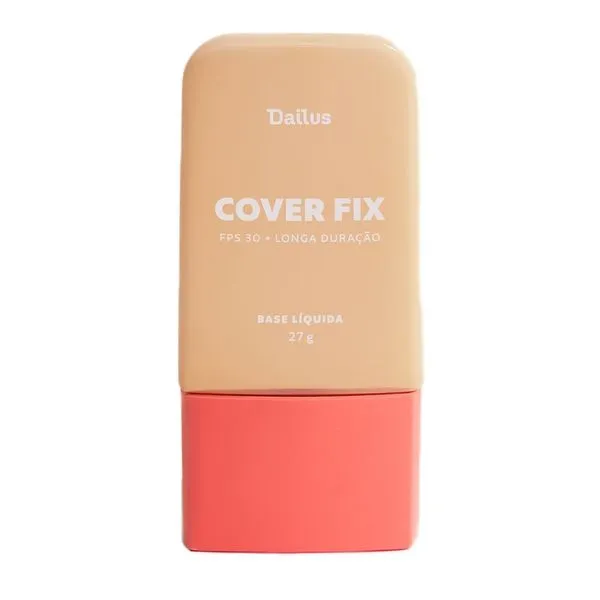 Base Líquida Dailus Cover Fix D4 FPS30 Claro 27g