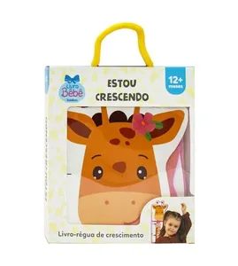 Livro Régua Estou Crescendo - Rosa Rosa