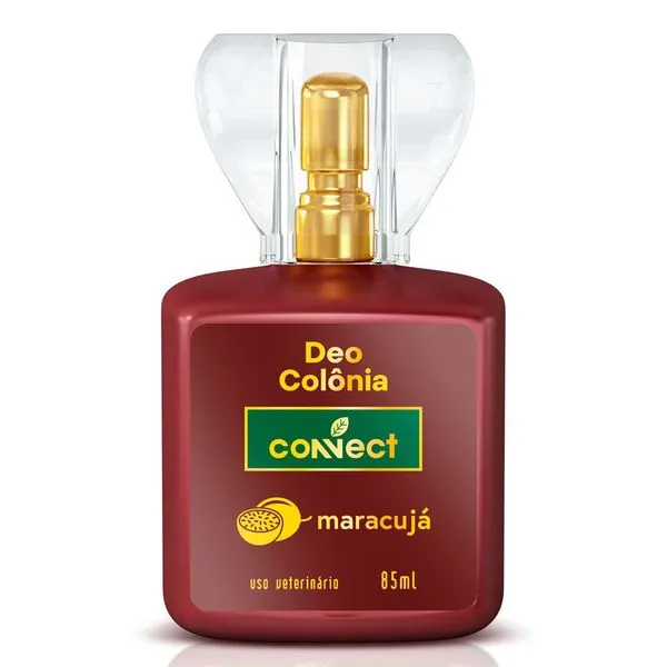Deo Colônia Para Cães E Gatos Connect Maracujá 85ml (MP)