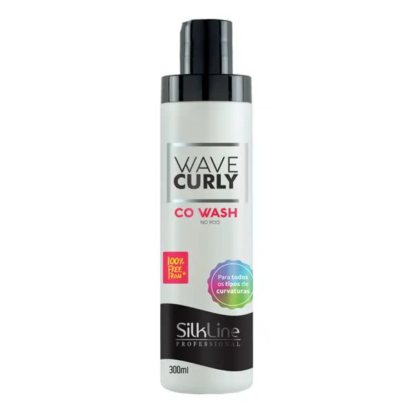 Condicionador Wave Curly Co Wash No Poo Silkline 300ml