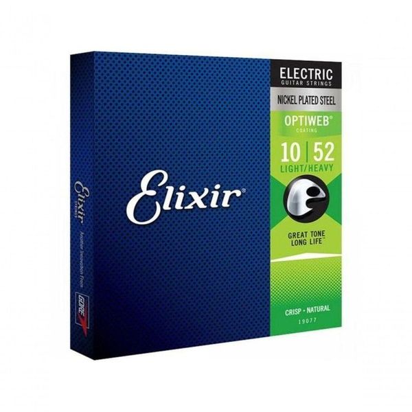 Encordoamento Guitarra .010 Light Elixir Optiweb