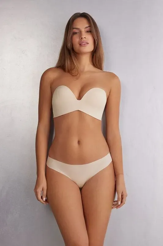 Sutiã Laura Tomara-Que-Caia Em Microfibra - Off-White 42B