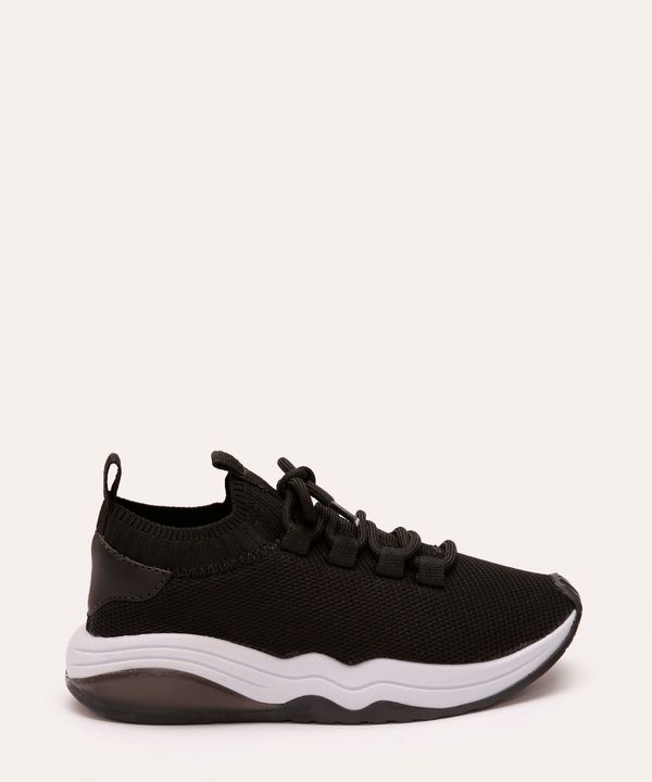 tênis esportivo infantil preto 30