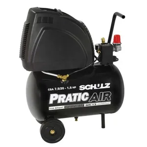 Motocompressor de ar 7,5 pcm 20 litros CSA7,5/20 - SCHULZ 127 V~