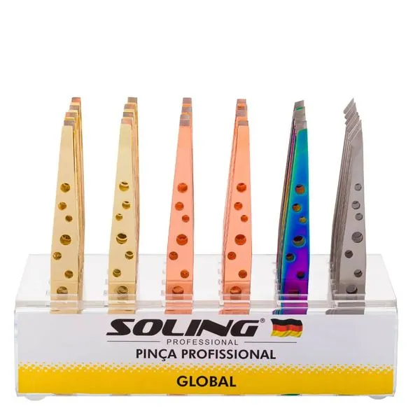 Pinça Soling Profissional Global - 303 Cores Sortidas