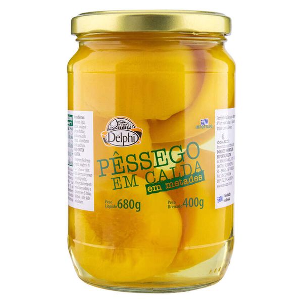 Pêssego em Calda Delphi 680g