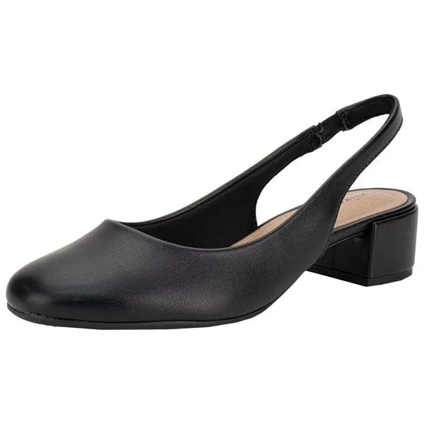 Scarpin Feminino Salto Grosso Beira Rio 4301110 PRETO 38