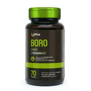 Boro ZMA + Vitamina D3 Omix 70 Cápsulas