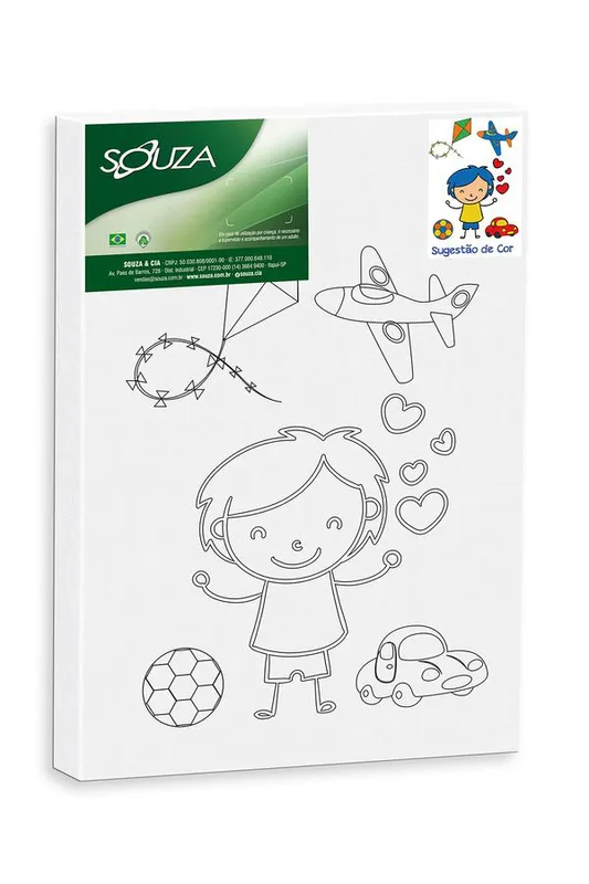 Tela para Pintura com Desenho 20x30cm