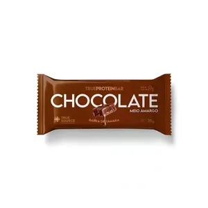 Barra de Tâmara True Protein Bar sabor Chocolate meio Amargo 35g