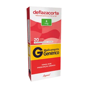Deflazacorte 6Mg 20Cprs - Leg (G)