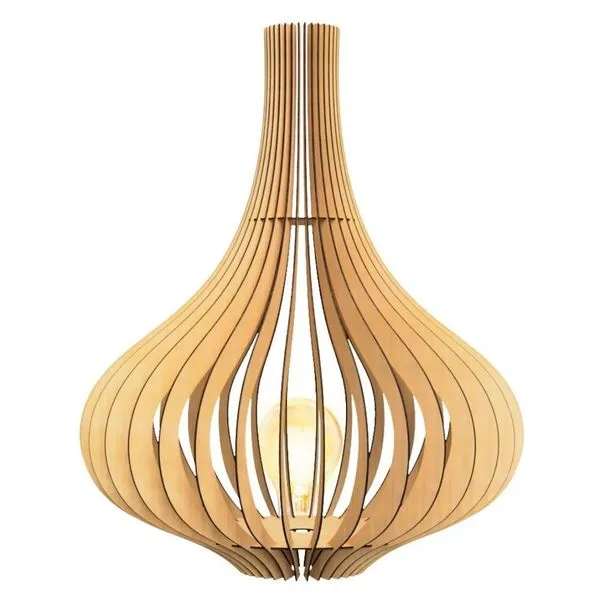 Luminária de Chão Aladdin em MDF Bivolt 100W Soquete E27 70cm Amadeirado Lenobre Luminária de Chão Aladdin MDF Bivolt 100W E27 70cm Amadeirado Lenobre