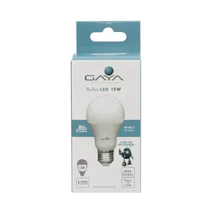 Lâmpada de LED Bulbo A60 12W 6000K 25000H Bivolt Gaya