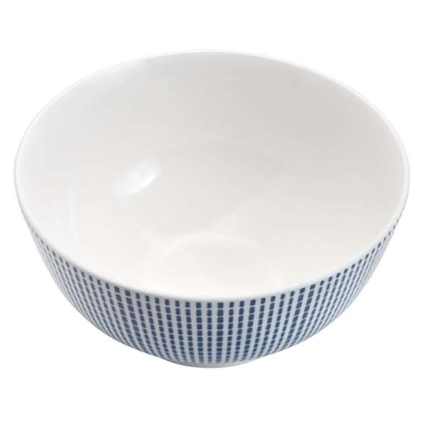 Bowl Atlantis Lyor, Porcelana, Azul e Branco, 15x7,5cm - 8478