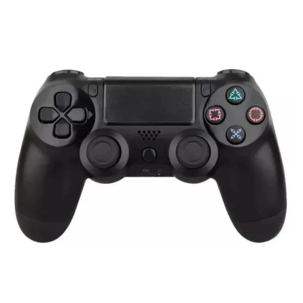 Controle Compatível Com Ps4 Sem Fio Joystick Wireless Doubleshock Preto