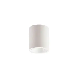 Spot De Sobrepor Nordecor Klor Gr Mini Redondo Led 5w Bivolt Branco 3000k Luz Amarela 6591