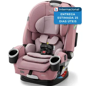 Cadeirinha para Carro Graco 4 em 1 DLX Rosa A-MBI