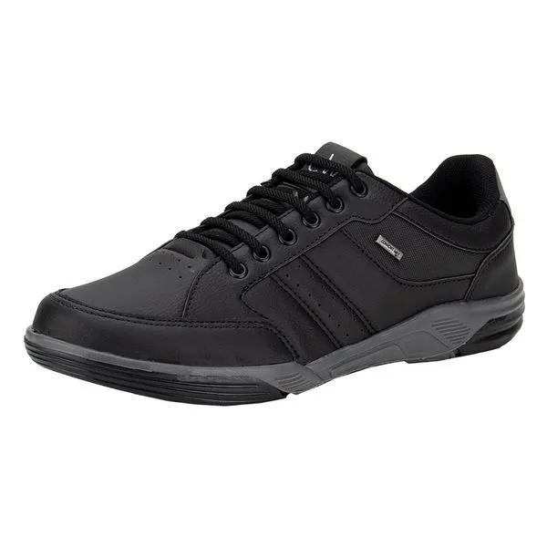 Sapatênis Masculino Confort Way 602603 PRETO/CINZA 43