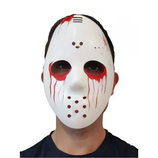 Máscara Jason Temma Com Sangue 101008 (MP)