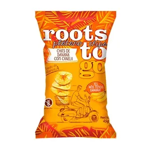 Chips Banana com Canela 45g - Roots to go