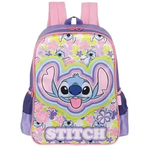 MOCHILA STITCH VERDE MAXLOG IS41541SC