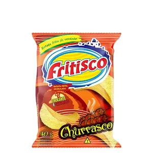 Batata Ondulada Churrasco 30g FTB006 - Fritisco