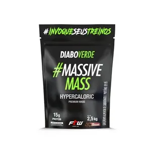 Massive Mass Hypercaloric Chocolate Diabo Verde 2,5kg