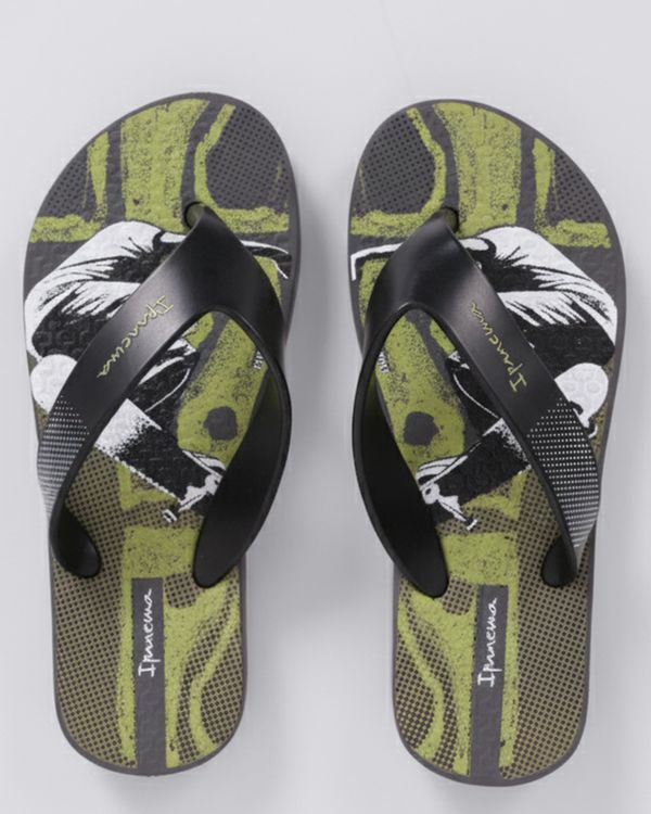 Chinelo Ipanema Infantil Skate Preto 27/28