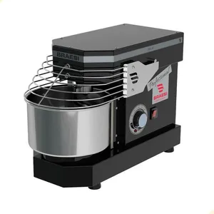 Amassadeira Industrial Espiral Braesi Aes-03 Bivolt 3kg 10 Velocidade Preta B18881