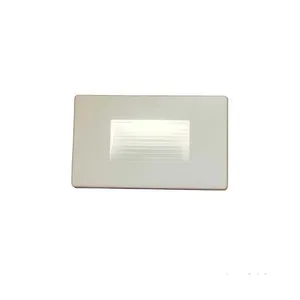 Balizador de parede defletor horizontal 2700K branco Luz Nova