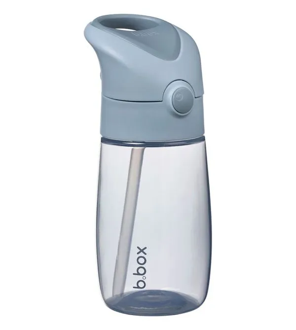 Garrafa com Canudo Chill Out 380ml Bbox Azul