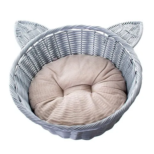 Cama Pet Latcor Orelhas De Gato Cinza - AX15-012-1