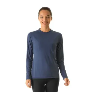 Camisa Uvline UVPRO Colors ML Feminina Marinho P