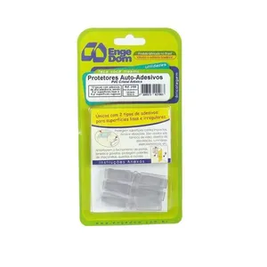Protetor Auto Adesivo em PVC 25x9x4mm - 2106 - ENGEDOM