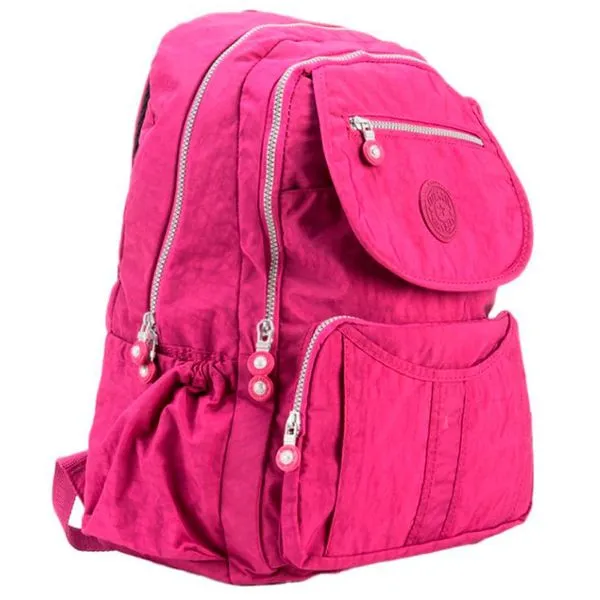 Mochila Para Notebook Tegaote Crinkle Rosa 47cm GT1374-5 (MP)