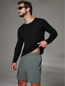 Shorts Masculino Longo Training Cinza Chumbo EG