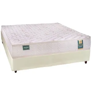 Conjunto Box Casal Espuma D45 Minaspuma Celebrate II com Pillow 138x188x63cm