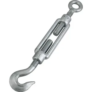 Esticador Olhal x Gancho Galvanizado para Cabo de Aço 3/4" 19,05mm Uso Industrial - VONDER PLUS