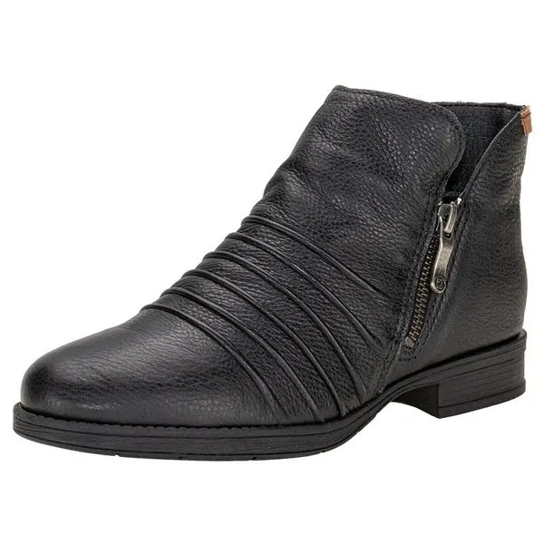 Bota Feminina Cano Baixo Bottero 361706 PRETO 38