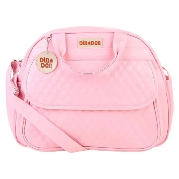 Bolsa Maternidade Din Don Grande Rosa (MP)