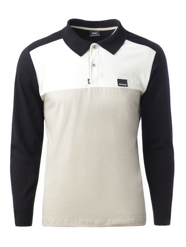 Polo Manga Curta Masculina PRETO G