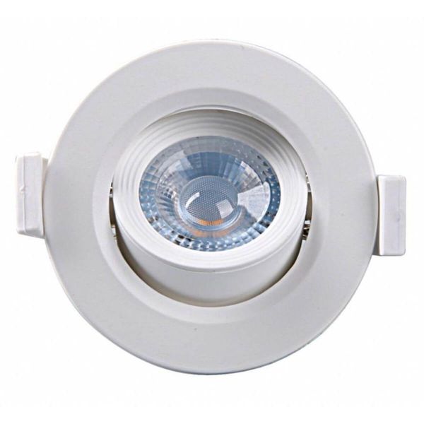 Spot Led Redondo Embutir Mr16 Alltop 5 Watts 3000k - 15090201 - Taschibra