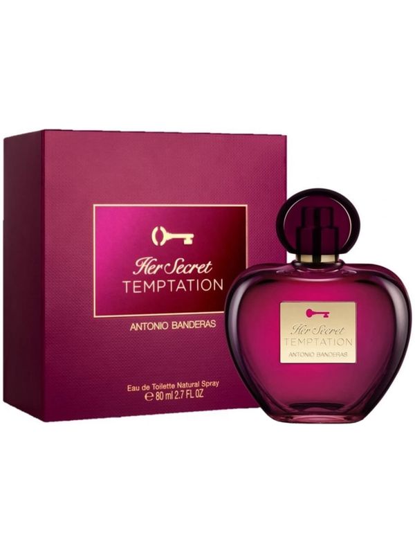 Her Secret Temptation Antonio Banderas Perfume Feminino Eau de Toilette 80ml