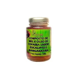 Composto de Mel Copaíba Eucalipto Mangarataia Pharmakos 140 g