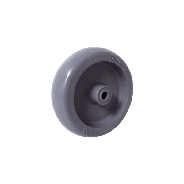 Roda R 512 BP Borracha e Polipropileno Capacidade 125kg Cinza - Rod-Car