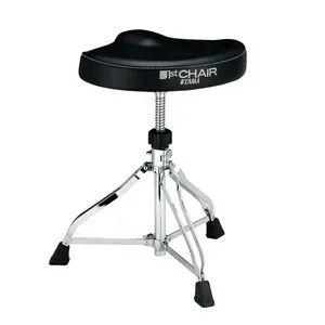 Banco para Bateria Tama 1st Chair HT250 Assento Selim Anatômico com Ajuste de Altura Tama Drums Banco para Bateria Tama 1st Chair HT250 Selim Anatômico Tama Drums