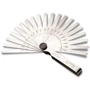 Cálibre de folga 0,05 mm a 1,00 mm com 13 lâminas 100 mm 76 MTS - STARRET